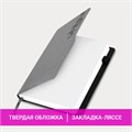 Ежедневник датированный 2025, А5, 150x213 мм, BRAUBERG "Up", под кожу, софт-тач, держатель для ручки, серый, 115843 115843