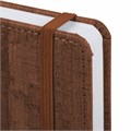 Ежедневник недатированный А5 (138x213 мм) BRAUBERG "Wood", кожзам, резинка, 136 л., коричневый, 111676 111676