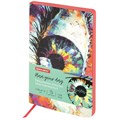Ежедневник недатированный А5 (138х213 мм), BRAUBERG VISTA, под кожу, гибкий, 136 л., "Eye", 112004 112004