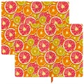 Ежедневник недатированный А5 (138х213 мм), BRAUBERG VISTA, под кожу, гибкий, 136 л., "Orange story", 112018 112018
