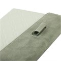 Ежедневник недатированный А5 138х213 мм, BRAUBERG "Stitch", под кожу, магнит, 160 л., оливковый, 116588 116588