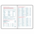 Ежедневник недатированный А5 148х218 мм GALANT "Ritter", под кожу, 160 л., красный, 114465 114465