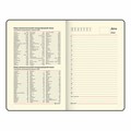 Ежедневник недатированный МАЛЫЙ 100х150 мм А6 BRAUBERG "Status", под кожу, 160 л., красный, 113367 113367