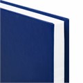 Ежедневник недатированный А5 145х215 мм BRAUBERG бумвинил, 160 л., синий, 123327 123327