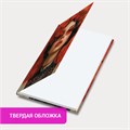 Ежедневник недатированный с резинкой А5 145х203 мм, BRAUBERG, твердый, фольга, 128 л., "Red vibe", 116298 116298