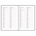 Еженедельник датированный 2025, А5, 145х215 мм, BRAUBERG "Select", балакрон, темно-синий, 115971 115971
