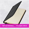 Еженедельник недатированный МАЛЫЙ ФОРМАТ 95х155 мм, А6, BRAUBERG "Iguana", под кожу, 64 л., черный, 114480 114480