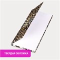 Еженедельник недатированный с резинкой 171х93 мм, BRAUBERG, твердый, 64 л., "Leopard print", 116312 116312