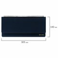 Планинг настольный недатированный (305х140 мм) BRAUBERG "Select", балакрон, 60 л., темно-синий, 123798 123798