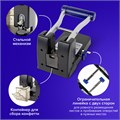 Дырокол металлический МОЩНЫЙ BRAUBERG "EXTRA Heavy duty", до 110 листов, черно-синий, 272721 272721