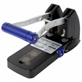 Дырокол металлический МОЩНЫЙ BRAUBERG "EXTRA Heavy duty", до 160 листов, черно-синий, 272722 272722