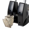 Дырокол металлический МОЩНЫЙ BRAUBERG "EXTRA Heavy duty", до 160 листов, черно-синий, 272722 272722