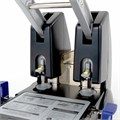 Дырокол металлический МОЩНЫЙ BRAUBERG "EXTRA Heavy duty", до 160 листов, черно-синий, 272722 272722