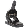 Дырокол металлический МОЩНЫЙ BRAUBERG "Heavy duty" до 65 л., эргономичный, черный, 228496 228496