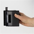 Дырокол BRAUBERG "Black Jack", до 20 листов, черный, 227796 227796
