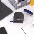 Дырокол BRAUBERG "Extra", до 20 листов, черный, 229091 229091