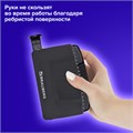 Дырокол BRAUBERG "SUPER", до 20 листов, черный, 272742 272742