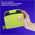Дырокол BRAUBERG "SUPER", до 30 листов, зелено-черный, 272746 272746