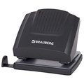 Дырокол BRAUBERG "SUPER", до 30 листов, черный, 272744 272744