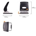 Дырокол ЭНЕРГОСБЕРЕГАЮЩИЙ BRAUBERG "Easy Press", до 30 л., БЕЗ УСИЛИЙ, 224343 224343