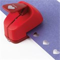 Дырокол фигурный "Сердце", диаметр вырезной фигуры 9 мм, ОСТРОВ СОКРОВИЩ, 227146 227146