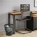 Корзина для бумаг STAFF "Basic" ЭКОНОМ, сетчатая, 9 л, черная, 238254 238254