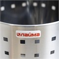 Урна-корзина для мусора 7 литров "Bionic", МАТОВАЯ, перфорированная, LAIMA, 232267 232267