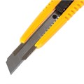 Нож канцелярский 18 мм BRAUBERG "Standard", 3 лезвия в комплекте, автофиксатор, корпус ассорти, 230918 230918