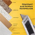 Нож универсальный мощный BRAUBERG "Professional", 6 лезвий в комплекте, фиксатор, металл, 235403 235403