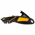 Нож универсальный мощный цинковый BRAUBERG METALLIC PRO, автофиксатор, резиновые вставки, 238738 238738