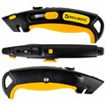 Нож универсальный мощный, BRAUBERG METALLIC PRO, автофиксатор, функция автовозврата, 238737 238737