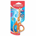 Ножницы MAPED (Франция) "Zenoa Fit", 130 мм, прорезинные ручки, с цветной печатью, ассорти, 670110 235482