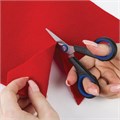 Ножницы для хобби и рукоделия ОСТРОВ СОКРОВИЩ 120 мм, 3-х сторонняя заточка, черно-синие, 237104 237104