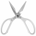 Ножницы кухонные DASWERK, 210 мм, с открывашкой, зазубренные, металлические ручки, 608901 608901