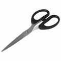 Ножницы BRAUBERG "Classic", 185 мм, чёрные, классической формы, 2-х сторонняя заточка, 230934 230934