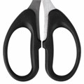 Ножницы BRAUBERG "Classic", 185 мм, чёрные, классической формы, 2-х сторонняя заточка, 230934 230934