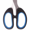 Ножницы BRAUBERG "Classic+", 160 мм, черно-синие, классической формы, резиновые вставки, 236447 236447