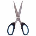 Ножницы BRAUBERG "Classic+", 160 мм, черно-синие, классической формы, резиновые вставки, 236447 236447