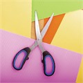 Ножницы BRAUBERG "Classic+", 205 мм, черно-синие, классической формы, резиновые вставки, 236449 236449