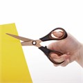 Ножницы BRAUBERG "Heavy Duty", 165 мм, суперпрочные, титановое покрытие, 2-х сторонняя заточка, 236789 236789