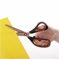Ножницы BRAUBERG "Heavy Duty", 210 мм, суперпрочные, титановое покрытие, 2-х сторонняя заточка, 236790 236790