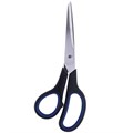 Ножницы BRAUBERG "Soft Grip", 190 мм, черно-синие, резиновые вставки, 3-х сторонняя заточка, 230762 230762