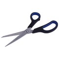Ножницы BRAUBERG "Soft Grip", 190 мм, черно-синие, резиновые вставки, 3-х сторонняя заточка, 230762 230762