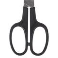 Ножницы BRAUBERG "Standard" 180 мм, черные, классической формы, 2-х сторонняя заточка, 237096 237096