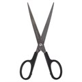 Ножницы BRAUBERG "Standard" 205 мм, черные, классической формы, 2-х сторонняя заточка, 237097 237097