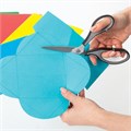 Ножницы BRAUBERG "SUPER", 210 мм, серо-черные, 2-х сторонняя заточка, эргономичные ручки, 237296 237296