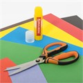 Ножницы BRAUBERG "ULTRA COLOR", 190 мм, ассорти, резиновые ребристые вставки, 237456 237456