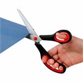 Ножницы BRAUBERG SOFT GRIP НАБОР 5 штук (140, 170, 190, 220, 240 мм), эргономичные черно-красные ручки, ВЫГОДНАЯ УПАКОВКА, 238410 238410