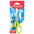Ножницы MAPED "Essentials", 130 мм, закругленные лезвия, ассорти, 464210 238305