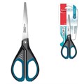 Ножницы MAPED (Франция) "Essentials Soft", 170 мм, прорезиненные ручки, черно-синие, картонная упаковка с европодвесом, 468210, 467210, 468210 232005